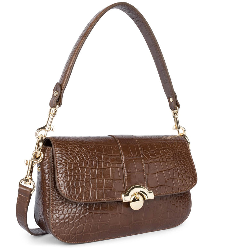 Sac besace - Exotic Croco CN